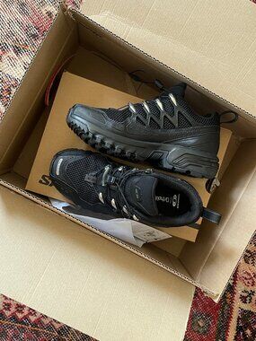 Salomon ACS+ OG Black Silver Size 5.5 / W6.5 New